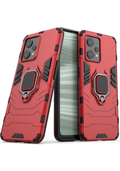 Realme Narzo 50 Pro 5g Darbeye Dayanıklı Sınıf Için Halka Araba Montaj Kickstand Durumda (Yurt Dışından) fiyatları