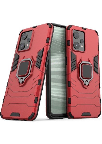Yüzük Araba Montaj Kickstand Kılıf Realme 9 Pro Artı Kickstand Darbeye (Yurt Dışından) indirimleri