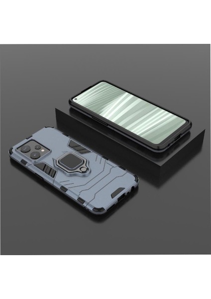 Realme Narzo 50 Pro 5g Darbeye Dayanıklı Sınıf Için Halka Araba Montaj Kickstand Durumda (Yurt Dışından) fiyatları