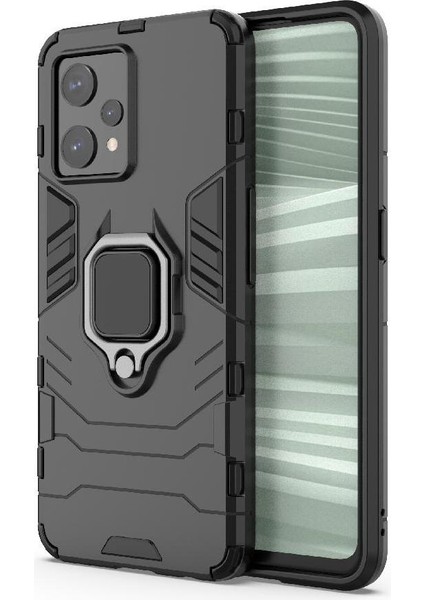 Yüzük Araba Montaj Kickstand Kılıf Realme 9 Pro Artı Kickstand Darbeye (Yurt Dışından) indirimleri