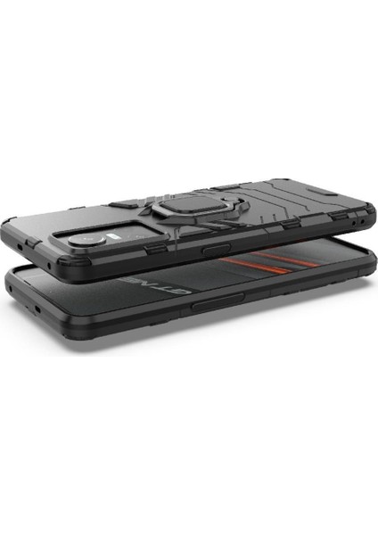 Realme Gt Neo 3 Kickstand Askeri Sınıf Için Halka Araba Montaj Kickstand Durumda (Yurt Dışından)