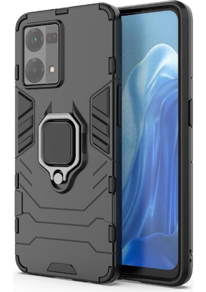 Oppo Reno8 4g Kickstand Darbeye Dayanıklı Metal Için Halka Araba Dağı Kickstand Vaka (Yurt Dışından) indirimleri