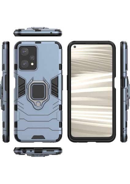 Oneplus Nord Ce 2 Lite 5g Askeri Sınıf Için Halka Araba Montaj Kickstand Durumda (Yurt Dışından)