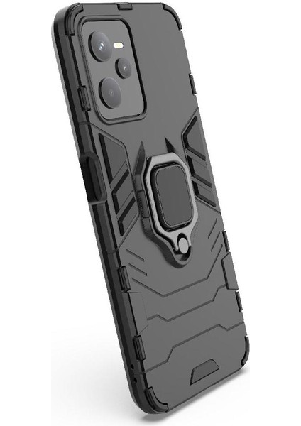 Realme Narzo 50A Prime 4g Darbeye Dayanıklı Halka Araba Dağı Kickstand Kılıf (Yurt Dışından) modelleri