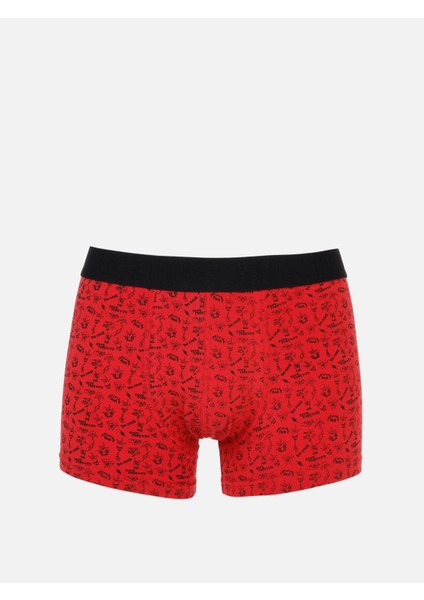 Modern Fit Erkek Kirmizi Boxer