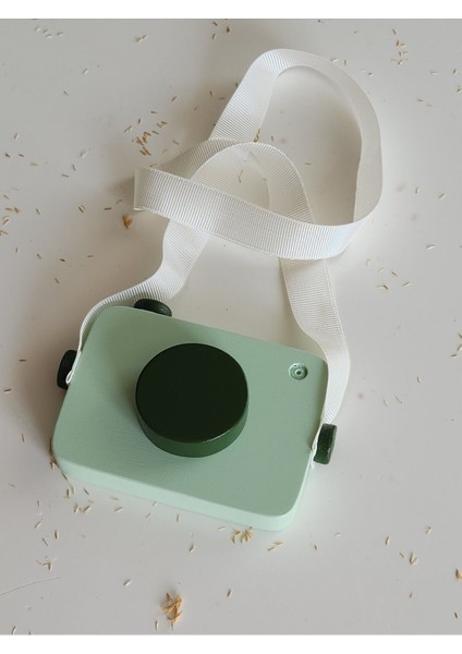 Ahşap Fotoğraf Makinesi-Dekor Oyuncak