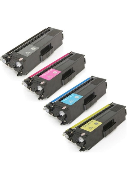 Brother TN315-TN325-TN345-TN375 Set 4 Renk Muadil Toner