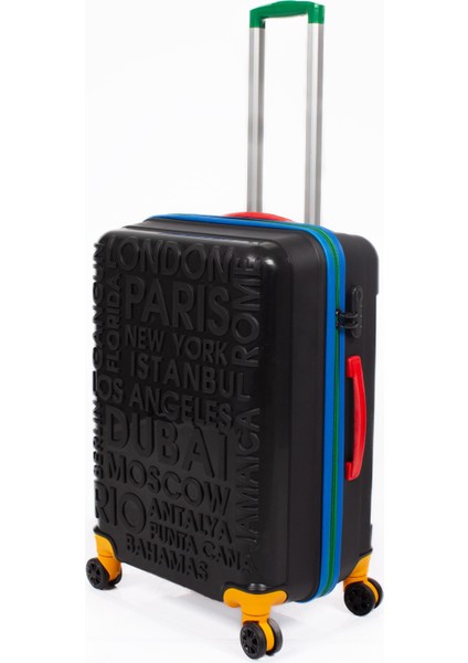 PP116 Black Valiz 3'lü Set