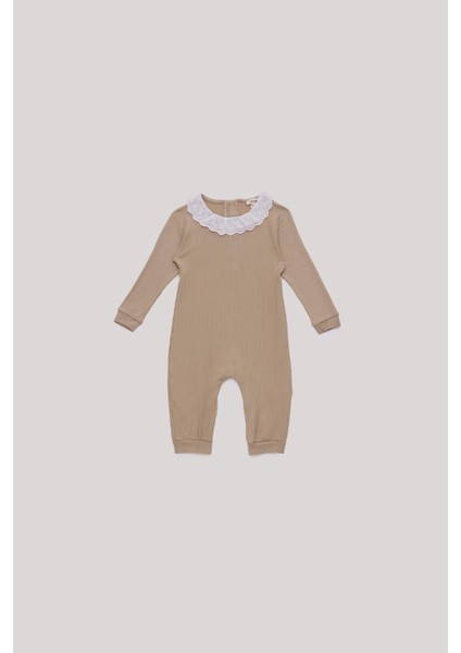 Kız Bebek Bej Tulum