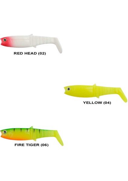 Buster Shad 10CM Silikon Yem (25 Adet) Sılver-Standart