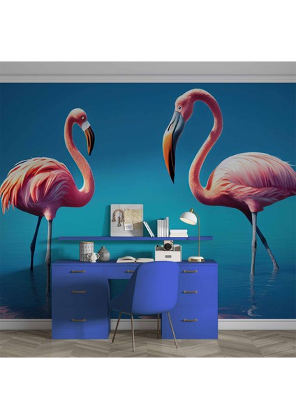 Pembe Flamingo Temalı