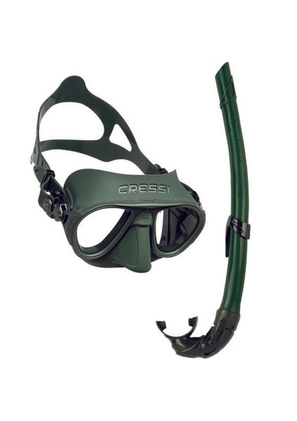 Calibro Maske Corsica Şnorkel Seti Yeşil fiyatları