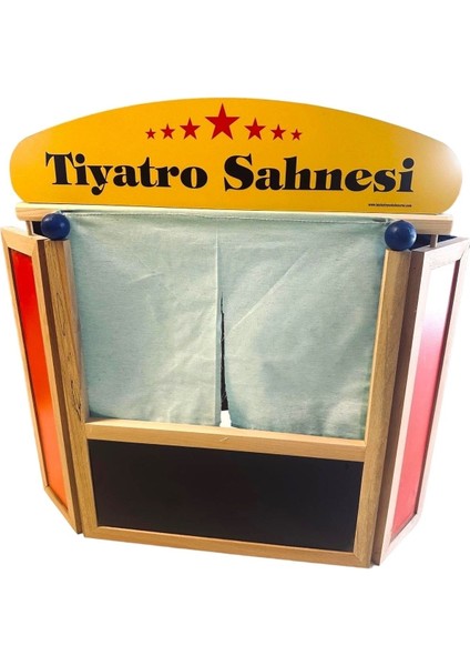 Masaüstü Kukla Sahnesi Ahşap