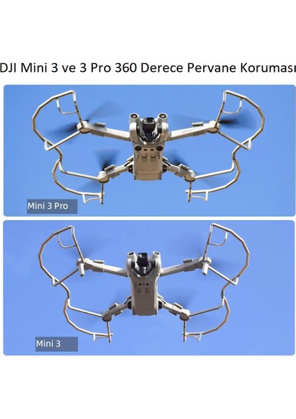 Djı Mini 3 ve 3 Pro 360 Derece Pervane Koruması