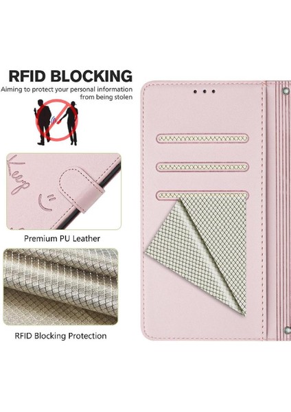 Oppo Için Kılıf A93 5G/A54 5G/A74 5g Kart Tutucu Cüzdan Kapak Çevirin Rfıd Pu (Yurt Dışından)