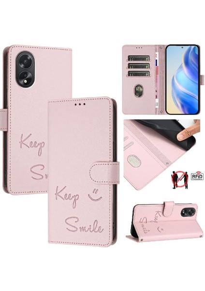 Oppo A38 4G/A18 4g Pu Deri Kapak Çevirin Kart Tutucu Cüzdan Rfıd (Yurt Dışından) indirimleri