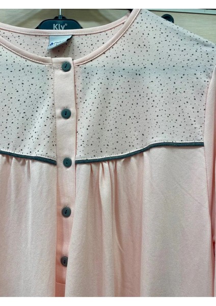 Pamuk Dört Mevsim Giyilebilir Uzun Kollu Büyük Beden Kadın Pijama Takım 14639 fiyatları