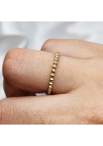 Altın Yüzük - Top Top Model Istiflenebilir 14 Ayar Altın Yüzük fiyatları