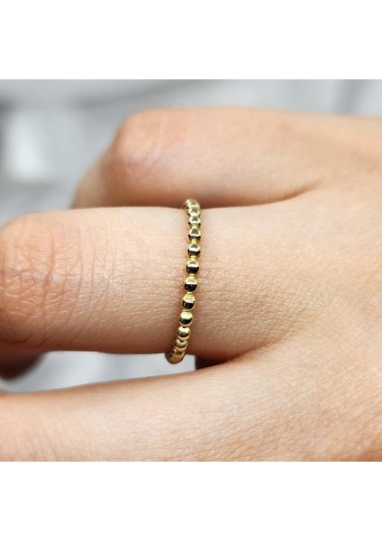 Altın Yüzük - Top Top Model Istiflenebilir 14 Ayar Altın Yüzük fırsatları