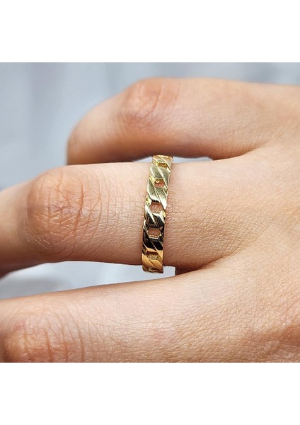 Altın Yüzük - Zincir Model 14 Ayar Altın Yüzük indirimleri