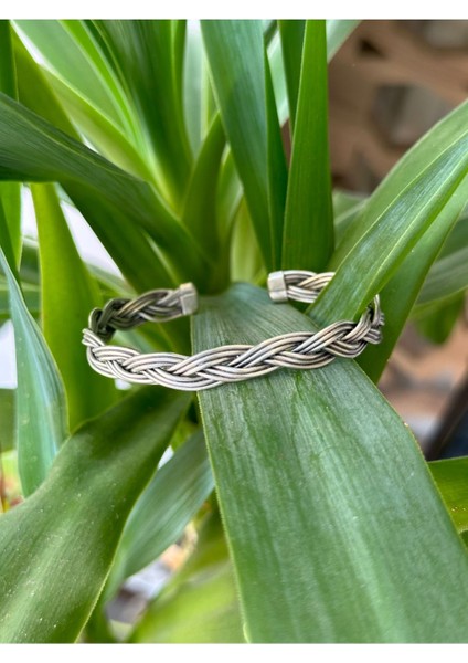 Şık ve özgün tasarımlı saf beyaz bakır sarmal unisex bileklik fiyatları