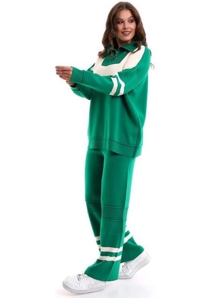 Oversize Triko Alt Üst Eşofman Takımı 1230 fırsatları