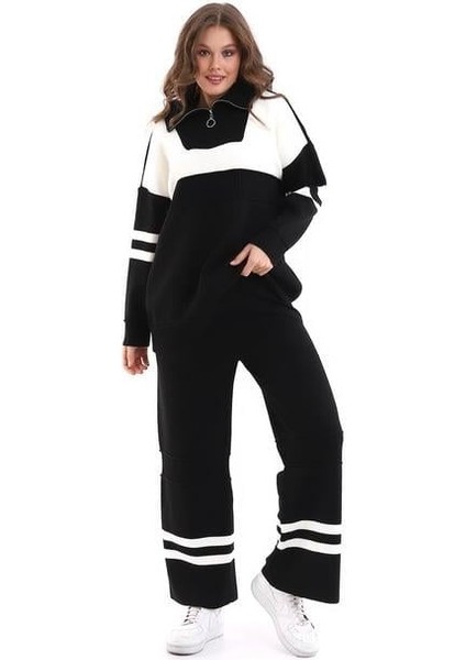 Oversize Triko Alt Üst Eşofman Takımı 1230