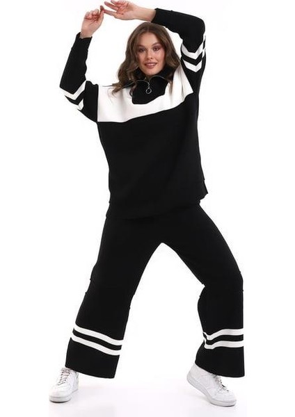 Oversize Triko Alt Üst Eşofman Takımı 1230 modelleri