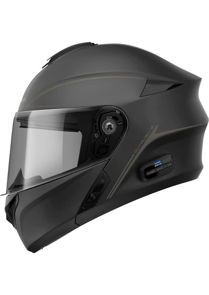 Sena Outrush R 2206 Çene Açılabilir Akıllı Kask Mat Siyah modelleri