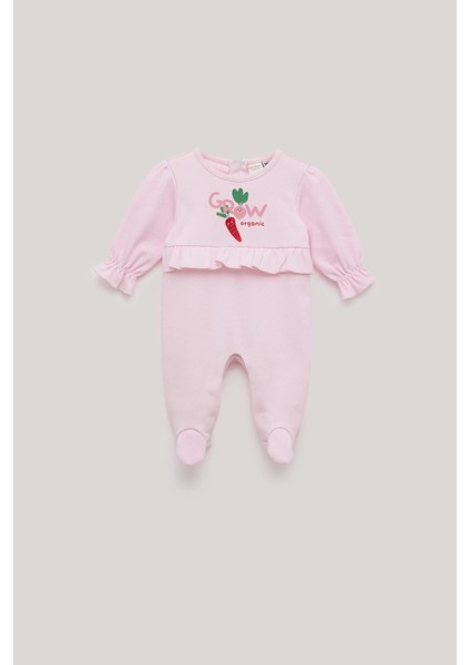 Bg Store Kız Bebek Pembe Tulum