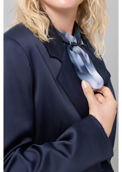 Tek Düğmeli Erkek Yaka Blazer Ceket Lacivert K2516002_015 modelleri