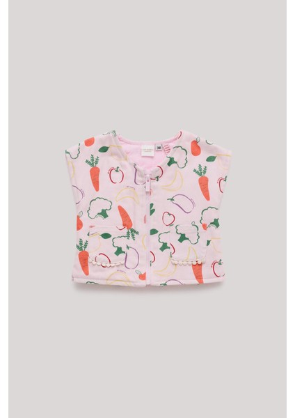 Bg Store Kız Bebek Pembe Yelek