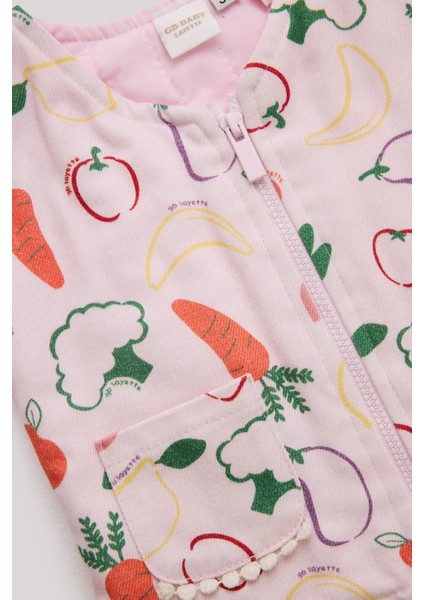 Bg Store Kız Bebek Pembe Yelek modelleri