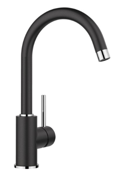 Mıda Silgranit Antrasit Eviye Bataryası