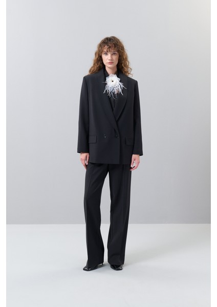 Kruvaze Ceket Siyah K2516005_001 modelleri