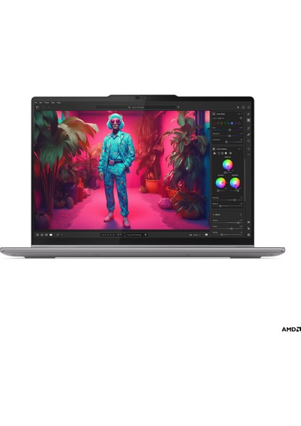 Yoga 7 2-In-1 AMD Ryzen 7 8840HS 16GB 1TB SSD Freedos 14" WUXGA Taşınabilir Bilgisayar 83DK007LTR