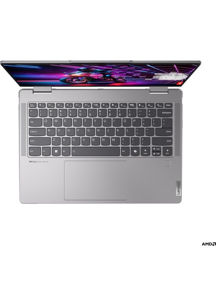 Yoga 7 2-In-1 AMD Ryzen 7 8840HS 16GB 1TB SSD Freedos 14" WUXGA Taşınabilir Bilgisayar 83DK007LTR