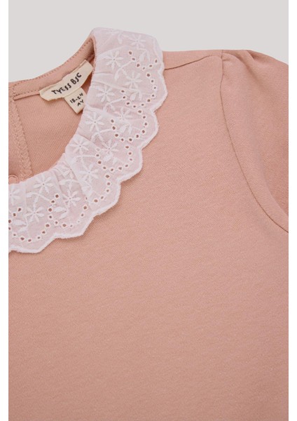 Bg Store Kız Bebek Somon T-Shirt modelleri