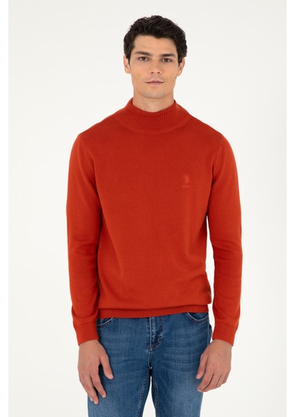 Erkek Kiremit Kazak /Triko 50288887-VR031 modelleri