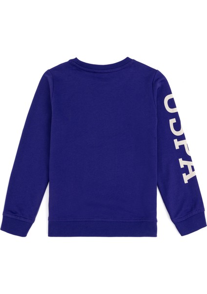 U.S. Polo Assn.  Erkek Çocuk Mor Sweatshirt 50293643-VR038