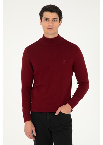 Erkek Bordo Kazak /Triko 50288887-VR014