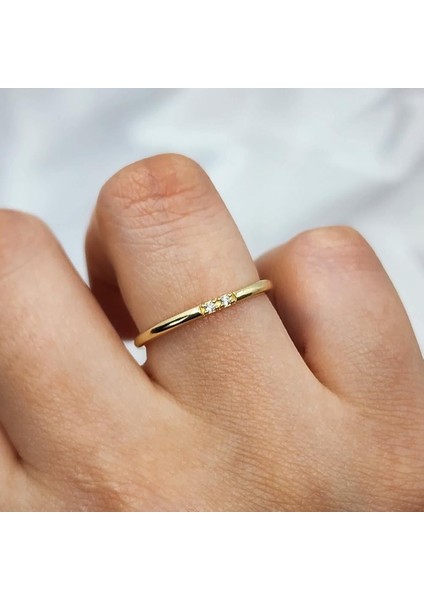 Gümüş Yüzük - Zirkon Taşlı 925 Ayar Gümüş Alyans Yüzük fiyatları