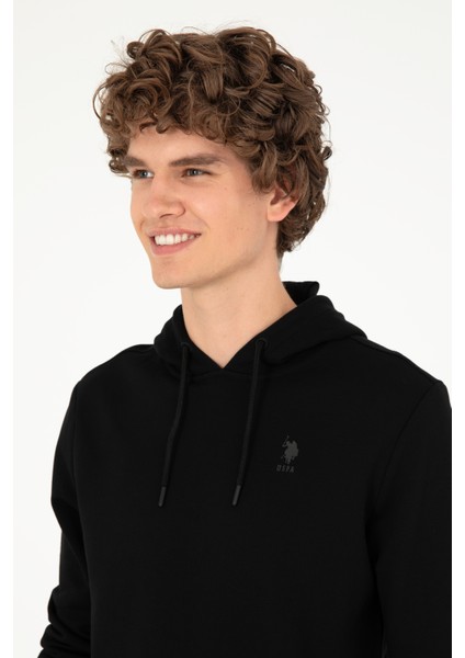 U.S. Polo Assn. Erkek Siyah Sweatshirt 50295167-VR046