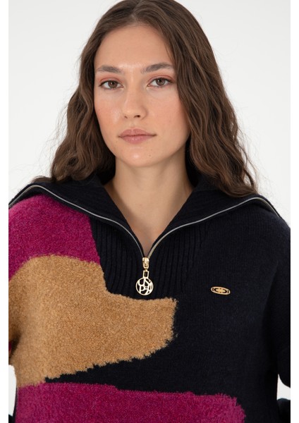 Kadın Lacivert Triko Kazak 50293108-VR033 fiyatları