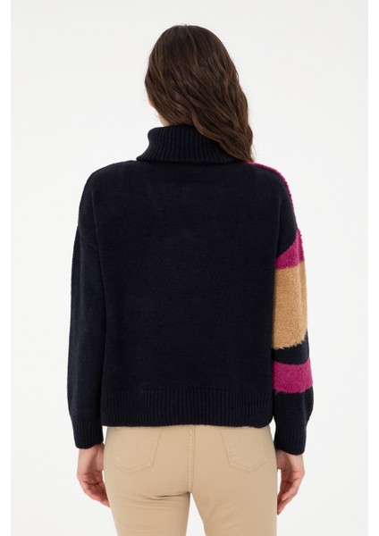 Kadın Lacivert Triko Kazak 50293108-VR033 indirimleri