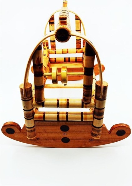 El Yapımı Ahşap Oyuncak Beşik modelleri