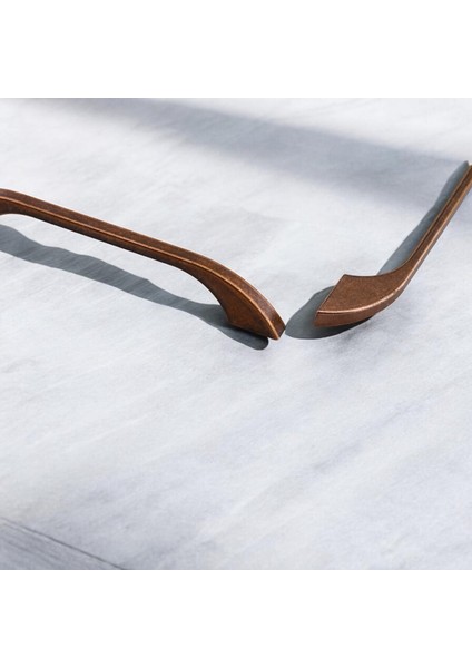 Meriç 192 mm - 192.2 cm Eskitme Antik Bakır Metal Mobilya Mutfak Dolabı Kulbu