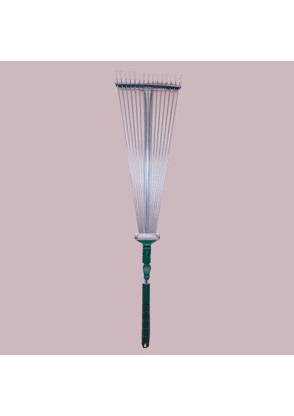 Teleskopik Saplı Ayarlı Metal Tırmık 18-56 cm