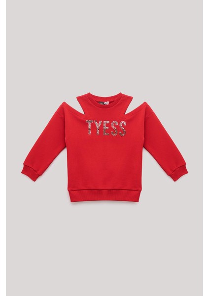 Bg Store Kız Çocuk Kırmızı Sweatshirt indirimleri