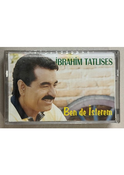 S Müzik Ibrahim Tatlıses Bende Isterem Kaset (Jelatininde Sıfır Orjnal Dönem Baskı Kaset)